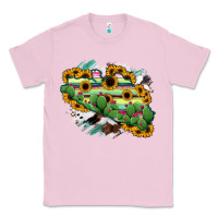 Bubblegum Pink Guerrero Map Classic Tee - RanaPortraitStore