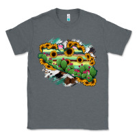 Charcoal Heather Guerrero Map Classic Tee - RanaPortraitStore