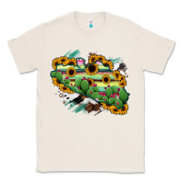 Natural Guerrero Map Classic Tee - RanaPortraitStore