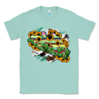Seafoam Guerrero Map Classic Tee - RanaPortraitStore