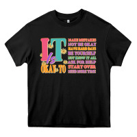 Black it is okay to Heavy Core Tee - JahusDesignShop