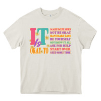 Cream it is okay to Heavy Core Tee - JahusDesignShop