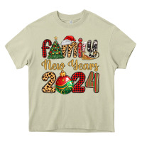 Mossy family new years 2024 Heavy Core Tee - MaliasSmallBusiness