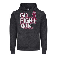 Vintage Black Go Burgundy Fifht Hard Win The Fight Vintage Hoodie - Bettercallsaul