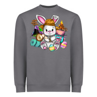 Storm Easter Day Camper  Happy Easter Day Heavyweight Sweatshirt - CowGirlArtShop