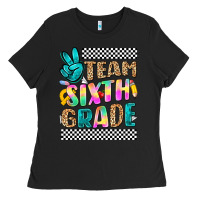 Black team sixth grade Ladies Tee - NancyCooperArtShop