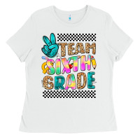 White team sixth grade Ladies Tee - NancyCooperArtShop
