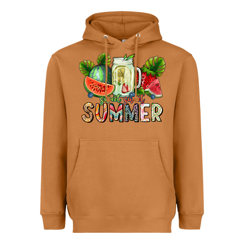 Sweet Sweet Summer Heavyweight Hoodie by CowhideDigitalArt | Teevron