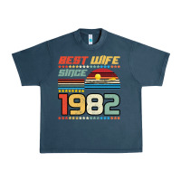 Midnight Navy Best Wife Since 1982 Urban Heavy Tee - Bettercallsaul