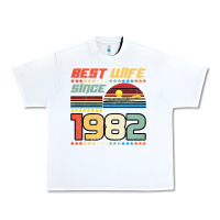 White Best Wife Since 1982 Urban Heavy Tee - Bettercallsaul