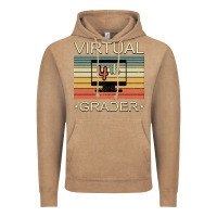Virtual 4th Grader Vintage Hoodie | Teevron