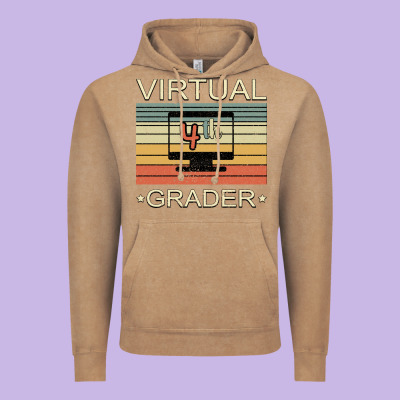 Virtual 4th Grader Vintage Hoodie Designed By Bettercallsaul