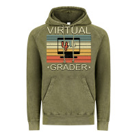 Vintage Olive Virtual 4th Grader Vintage Hoodie - Bettercallsaul