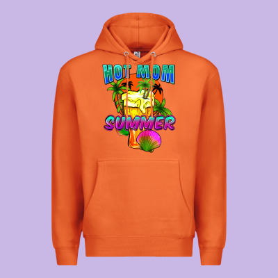 Hot Mom Summer Mother's Day Premium Hoodie Designed By Fadigitalartstudio