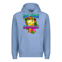 Colony Blue Hot mom summer Mother's Day Premium Hoodie - FaDigitalArtStudio