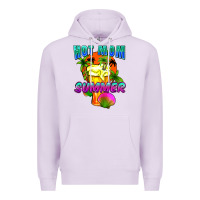 Lilac Hot mom summer Mother's Day Premium Hoodie - FaDigitalArtStudio