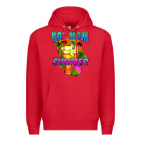 Red Hot mom summer Mother's Day Premium Hoodie - FaDigitalArtStudio