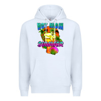 White Hot mom summer Mother's Day Premium Hoodie - FaDigitalArtStudio