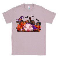 Lilac Halloween Baby Pig Classic Tee - RanaPortraitStore