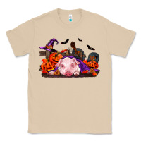 Mushroom Halloween Baby Pig Classic Tee - RanaPortraitStore