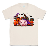 Natural Halloween Baby Pig Classic Tee - RanaPortraitStore