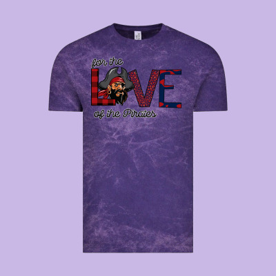For The Love Of The Pirates Vintage Tee Designed By Bettercallsaul