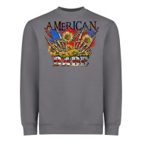 Storm American babe 4th of july Heavyweight Sweatshirt - CowGirlArtShop