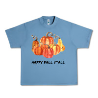 Pebble Blue Happy Fall Y all Urban Heavy Tee - Bettercallsaul