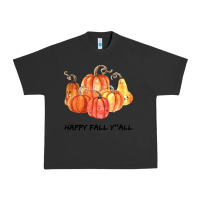 Pigment Black Happy Fall Y all Urban Heavy Tee - Bettercallsaul