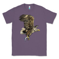 Lavender American White Sea Eagle Classic Tee - LillyAllenDesigns