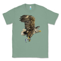 Sage American White Sea Eagle Classic Tee - LillyAllenDesigns