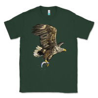 Sports Green American White Sea Eagle Classic Tee - LillyAllenDesigns