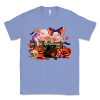 Colony Blue halloween pigs Classic Tee - RanaPortraitStore