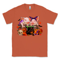 Copper halloween pigs Classic Tee - RanaPortraitStore