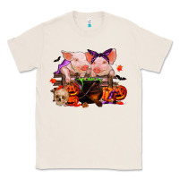 Natural halloween pigs Classic Tee - RanaPortraitStore