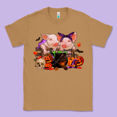 Halloween Pigs Classic Tee Designed By Ranaportraitstore