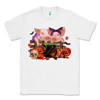 White halloween pigs Classic Tee - RanaPortraitStore