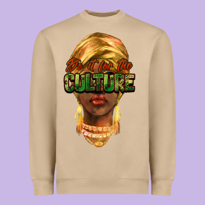 Do It For The Culture Heavyweight Sweatshirt Designed By Howdyjamesfarm