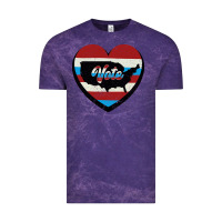 Cloud Purple VOTE Vintage Tee - Bettercallsaul