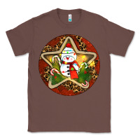 Chestnut Snowman Christmas Classic Tee - RanaPortraitStore