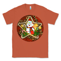 Copper Snowman Christmas Classic Tee - RanaPortraitStore