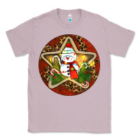 Lilac Snowman Christmas Classic Tee - RanaPortraitStore