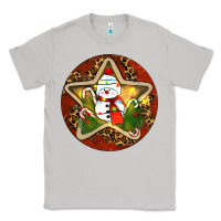 Moon Dust Snowman Christmas Classic Tee - RanaPortraitStore