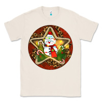Natural Snowman Christmas Classic Tee - RanaPortraitStore