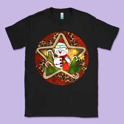 Snowman Christmas Classic Tee Designed By Ranaportraitstore