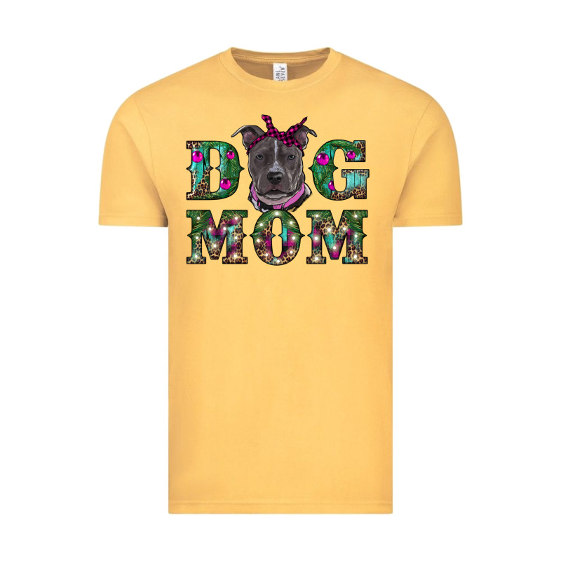 Christmas Dog Mom Pitbull Vintage Tee by RanaPortraitStore | Teevron