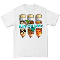 White teach love inspire Premium Tee - NancyCooperArtShop