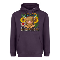 Plum just a little dramatic Heavyweight Hoodie - CowhideDigitalArt
