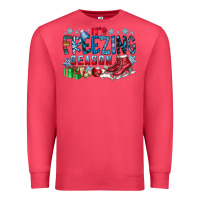 Cardinal It's Freezing Season Premium Sweatshirt - CowhideDigitalArt