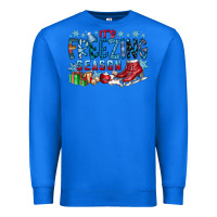 True Royal It's Freezing Season Premium Sweatshirt - CowhideDigitalArt